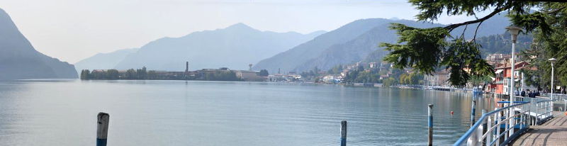 Lovere on Sebino lake