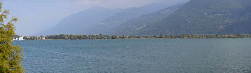 Lovere sul lago Sebino