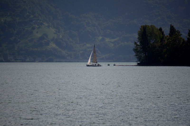 Lovere on Sebino lake