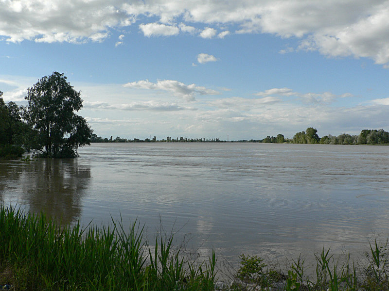 fiume Po: la piena