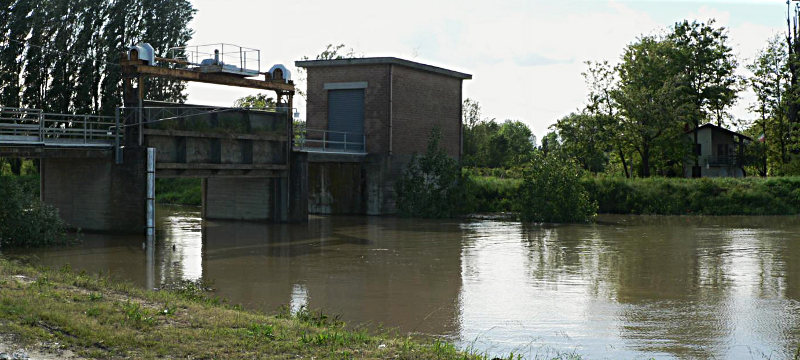 fiume Po: la piena