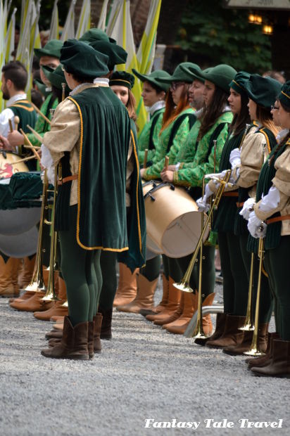 Grazzano Visconti corteo storico