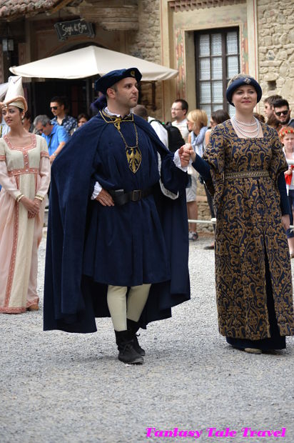 Grazzano Visconti historical parade