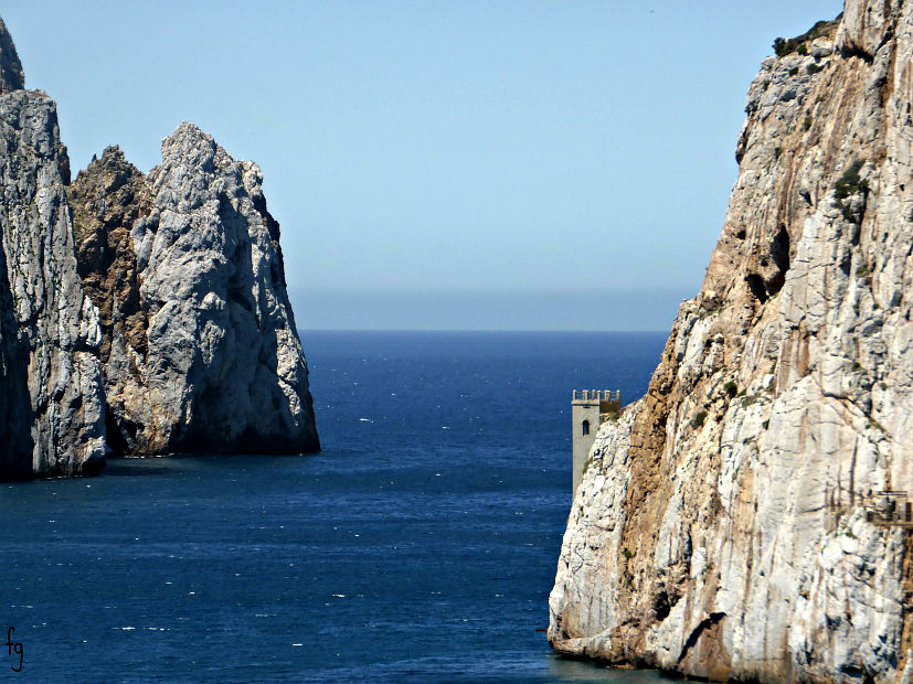 porto Flavia, S. Barbara cave