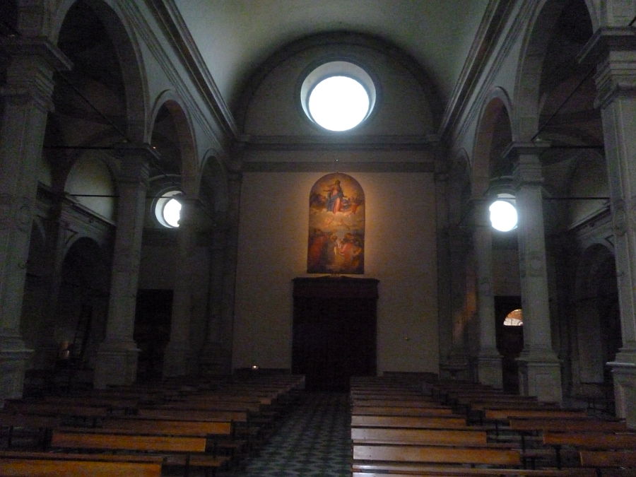 interno della chiesa dell'Assunta